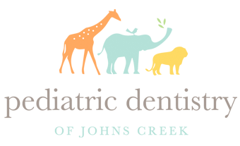 pediatric dentist johns creek logo