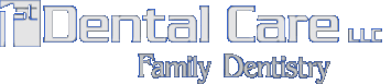 A logo for dental care family dentistry is shown