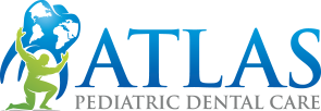 Atlas Pediatric Dental Care logo & homepage