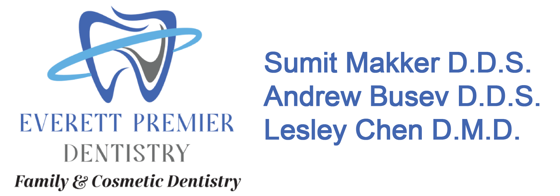 Everett Premier Dentistry: Sumit Makker D.D.S & Andrew Busev D.D.S.& Lesley Chen D.M.D. image