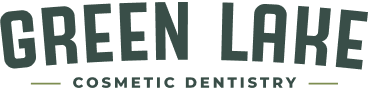 Green Lake Cosmetic Dentistry Logo White
