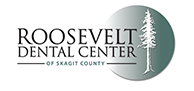 Roosevelt Dental Center of Skagit County logo and homepage