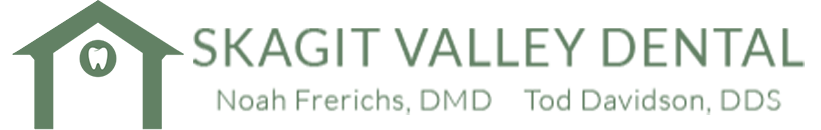 Skagit Valley Dental logo & Homepage