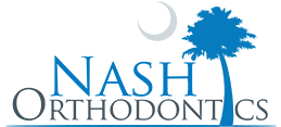 Nash Orthodontics logo and homepage