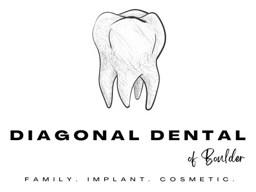 Diagonal Dental of Boulder Logo