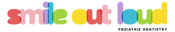 Smile Out Loud logo, representing inclusive dental treatments for children, including specialized care for children with disa